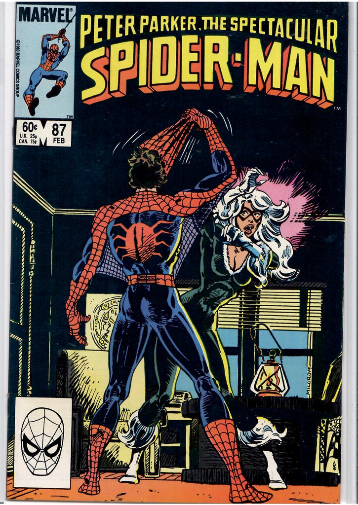 Spectacular Spider-Man # 87 (1984) Black Cat  Very Fine