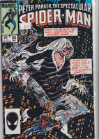 Spectacular Spider-Man #90 (1984) 1° Black costume VF