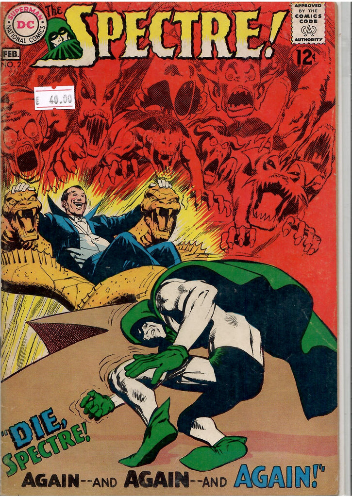 Spectre #2 (1968) Neal Adams art Fine