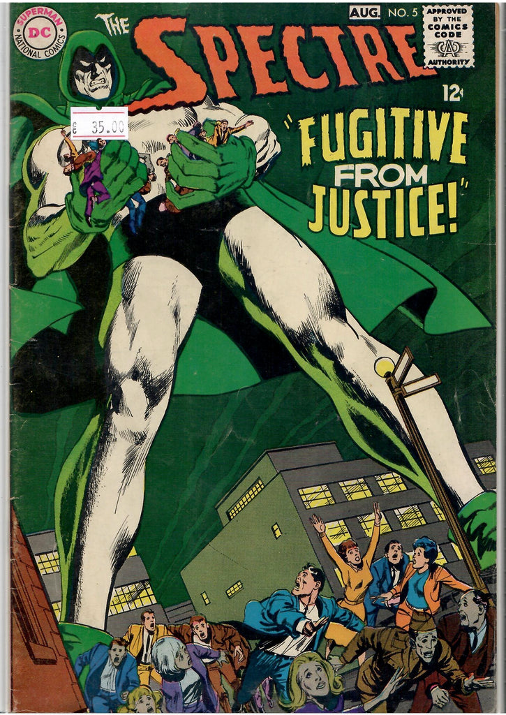Spectre #5 (1968) Neal Adams art Fine