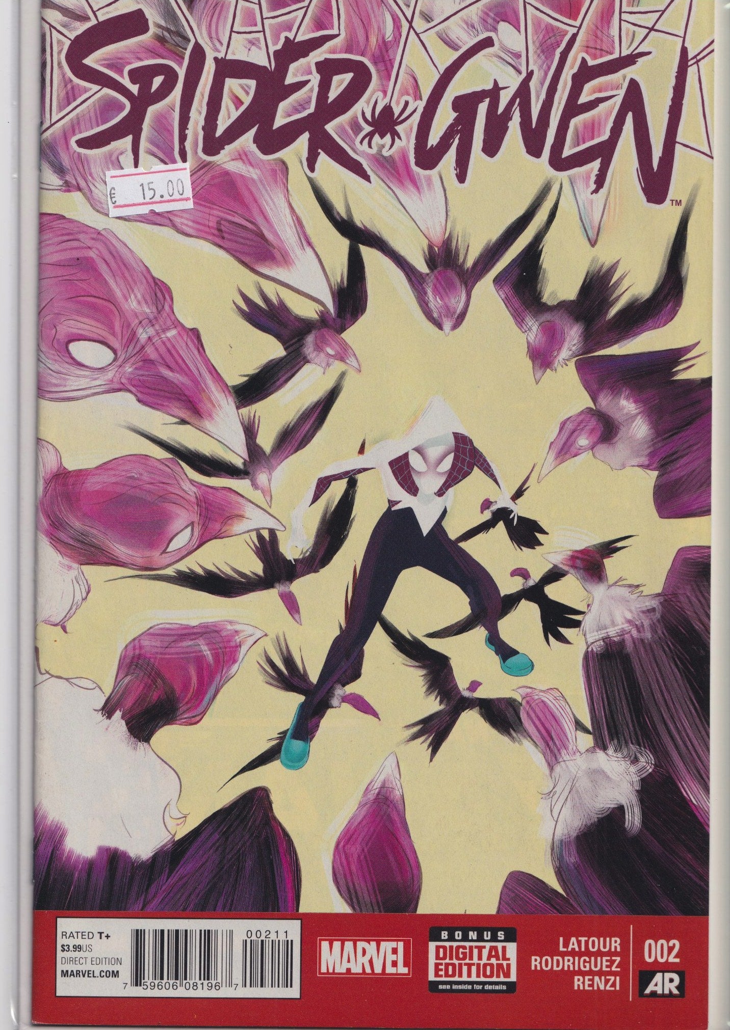 Spider-Gwen #2 (2015) VF