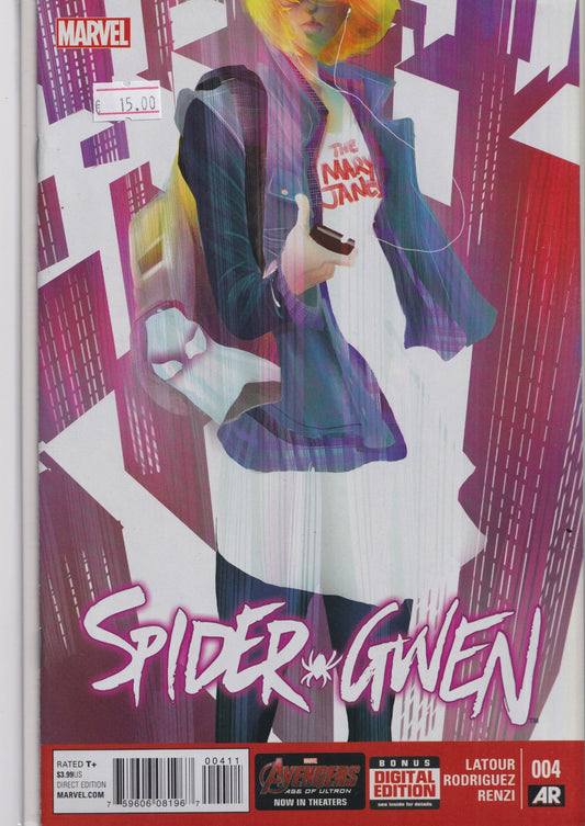 Spider-Gwen #4 (2015) VF