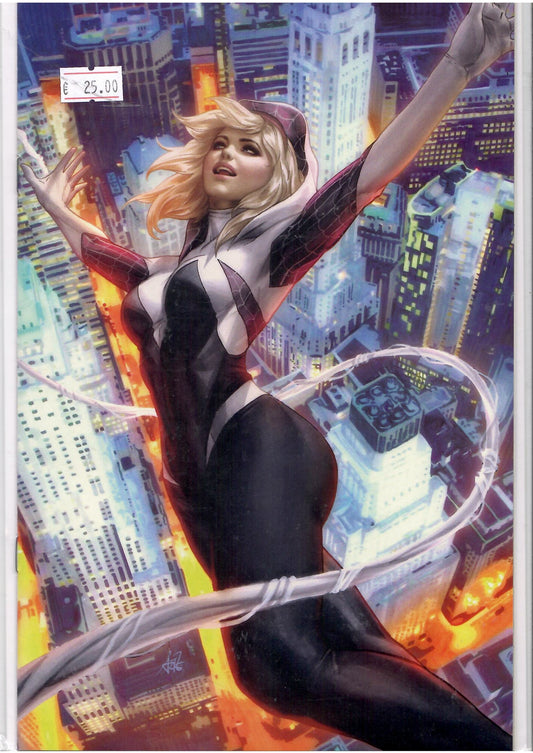 Spider-Gwen Ghost Spider #1 (2018) Artgem exclusive virgin variant VF
