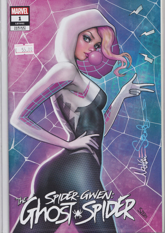 Spider-Gwen the Ghost-Spider #1  (2024)  Nathan Szerdy variant signed VF