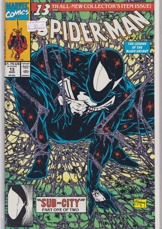 Spider-Man #13 (1990)  McFarlane Hommage cover VF