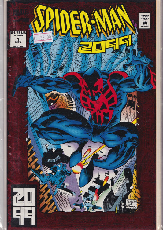 Spider-Man 2099 #1 (1992) Key issue VF