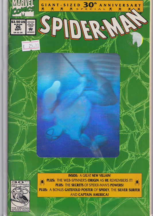 Spider-Man #26 (1992) Hologram cover VF