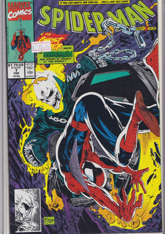 Spider-Man #7(1990)  McFarlane Ghost Rider VF