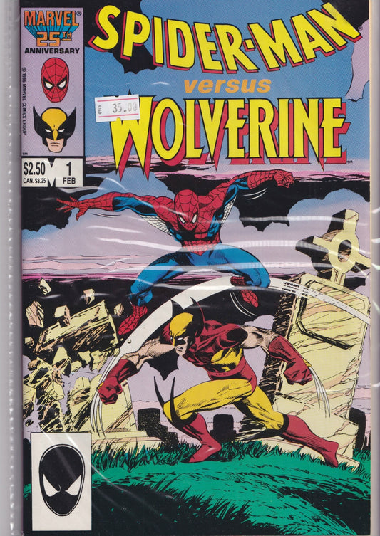 Spider-Man vs. Wolverine (1987) VF