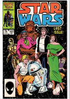 Star Wars #107 (1986) rare last Marvel issue Very Fine