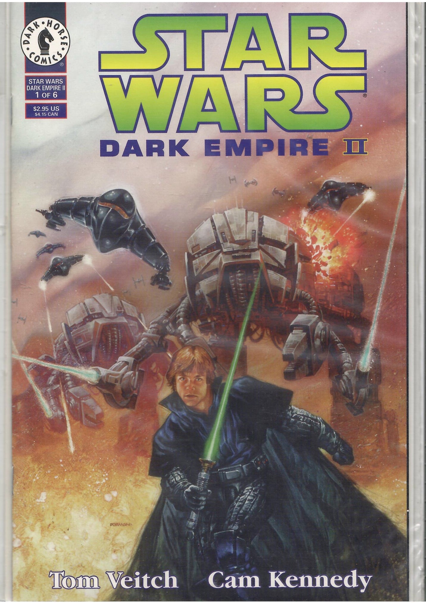 Star Wars Dark Empire II (1994)Full set #1-6 Very Fine