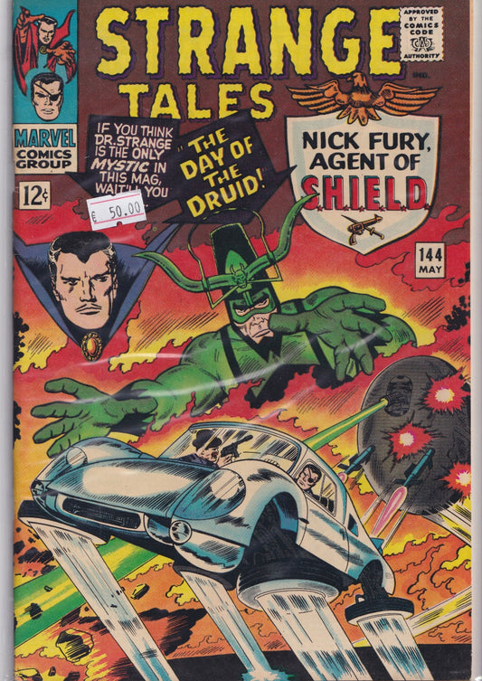 Strange Tales #144(1966) Shield + Dr Strange F+