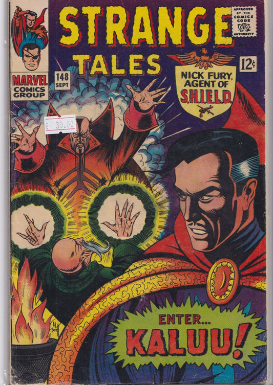 Strange Tales #148 (1966) Shield + Dr Strange F+