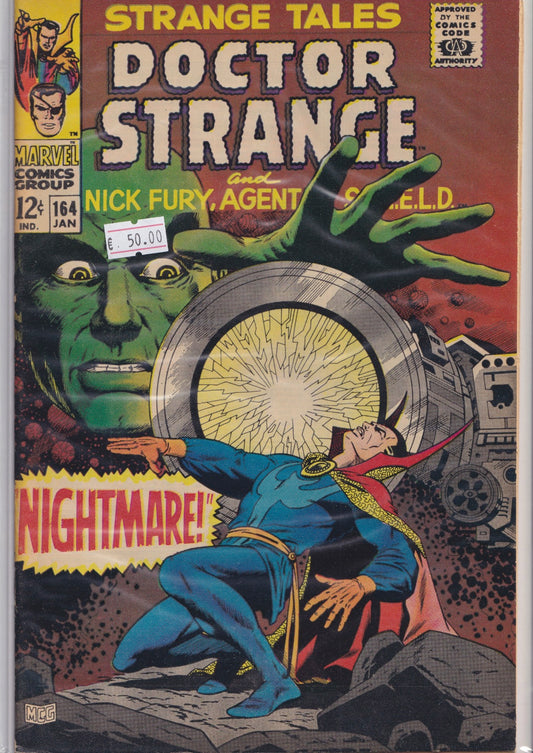 Strange Tales #164 (1968) Shield + Dr Strange Steranko  Very Fine