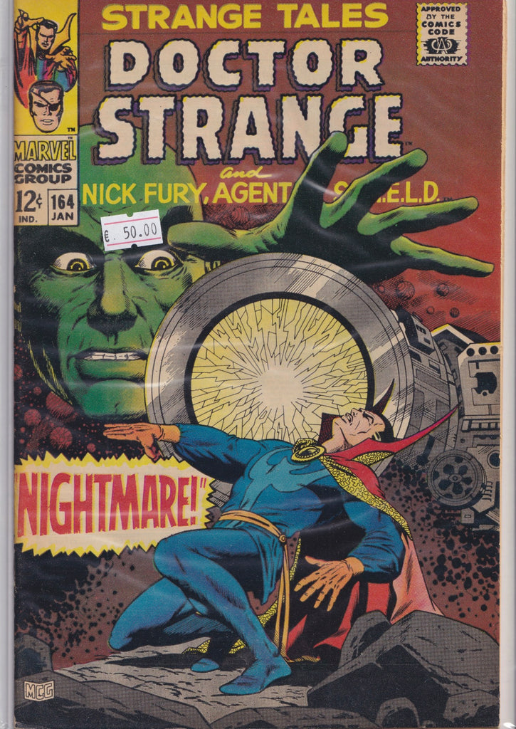 Strange Tales #164 (1968) Shield + Dr Strange Steranko  Very Fine