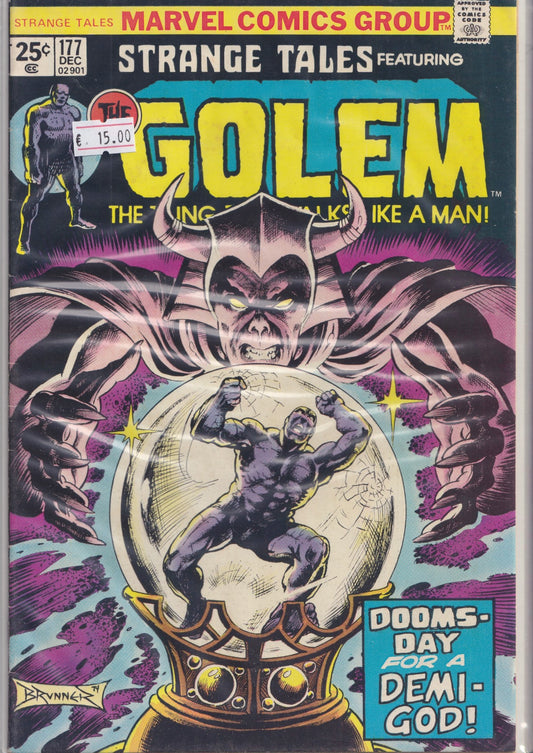 Strange Tales #177 (1974) Golem Very Fine