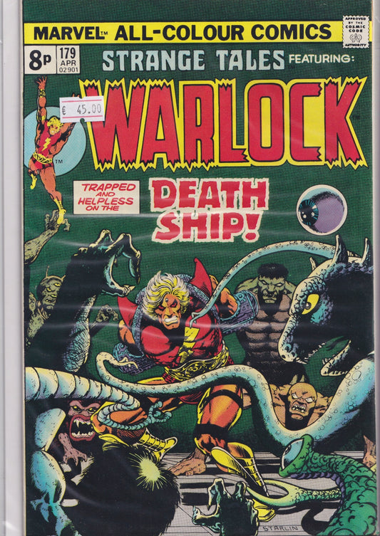 Strange Tales #179  (1975) Starlin Warlock Very Fine