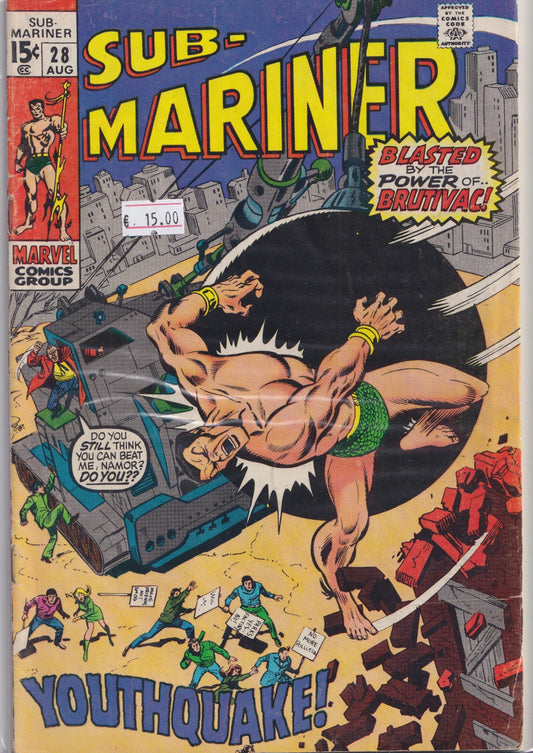 Sub-Mariner #28 (1970) Fine-