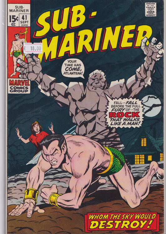 Sub-Mariner #41 (1971) Vf