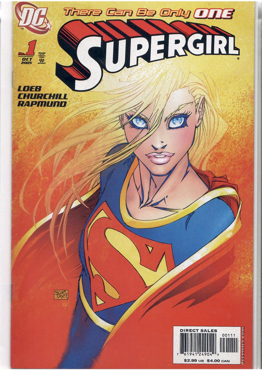 Supergirl #1 (2005) Michael Turner cover  very Fine