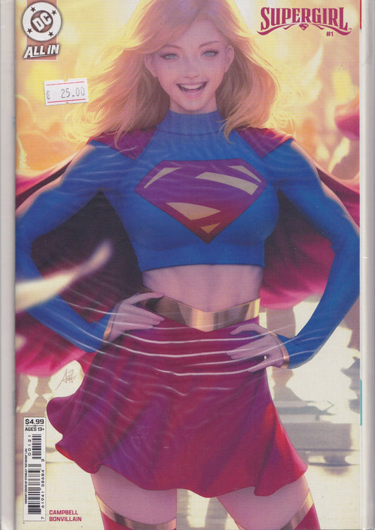 Supergirl #1 (2025) cover NM
