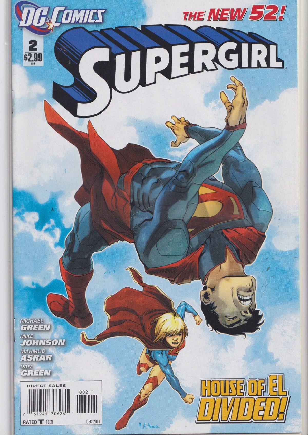 Supergirl #2 (2011) Very Fine FCL