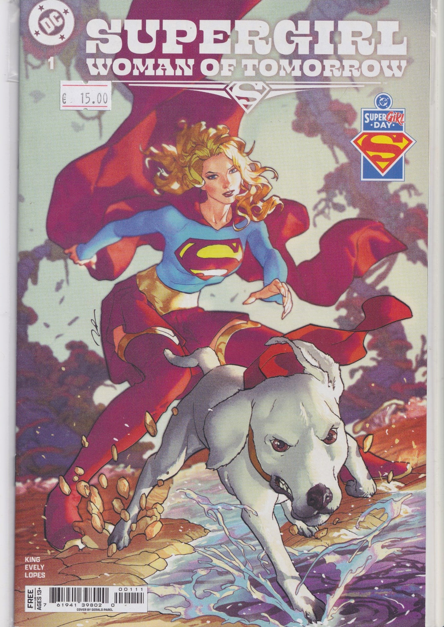 Supergirl Woman of Tomorrow #1  (2026) Superman Day NM