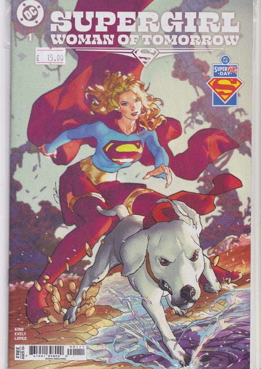 Supergirl Woman of Tomorrow #1  (2026) Superman Day NM