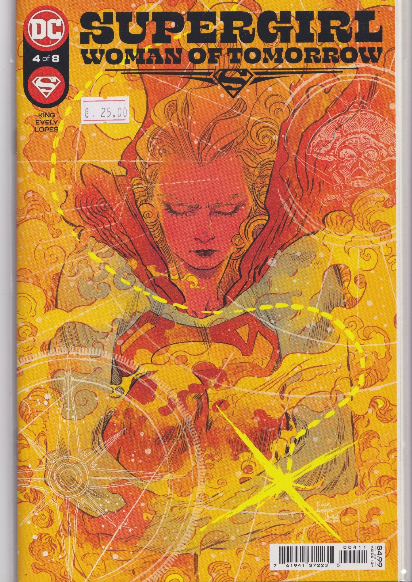 Supergirl: Woman of Tomorrow #4 (2021) 1° print DCU movie Variant NM