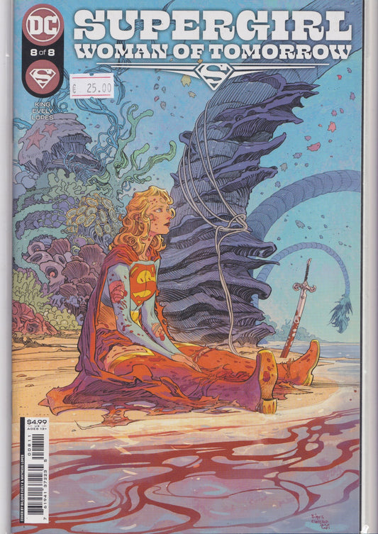 Supergirl: Woman of Tomorrow #8 (2022) 1° print DCU movie Variant NM
