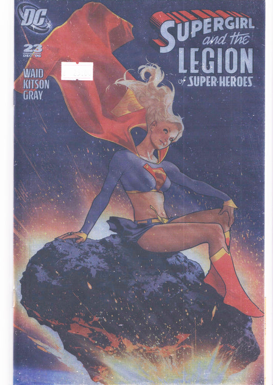 Supergirl and the Legion of Super Heroes #23 (2026)  Foil Hughes cover  Facsimile Edition NM