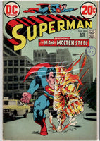 Superman #263 (1973) Neal Adams photomontage cover Vg+