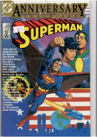 Superman #400 (1984) Superstars galore Anniversary issue Very fine