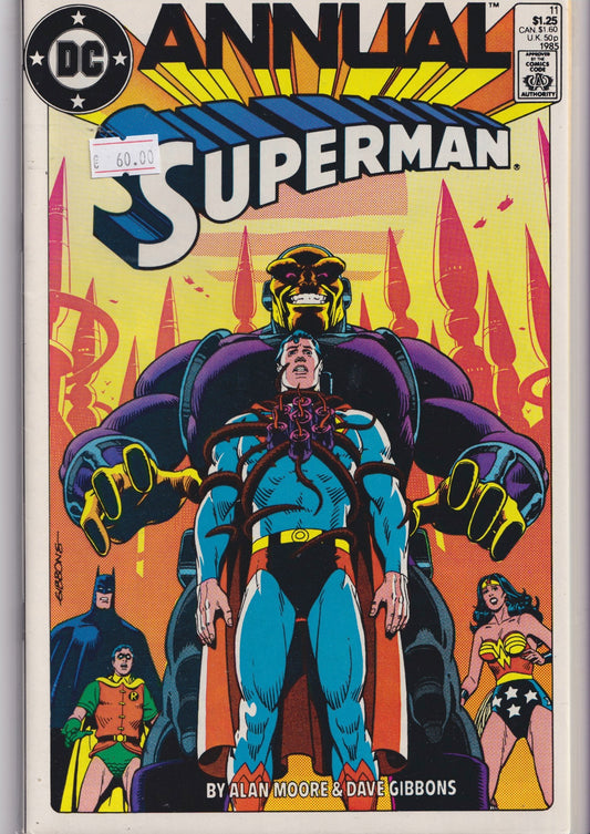 Superman Annual #11 (1985)Classic Moore Story Very Fine
