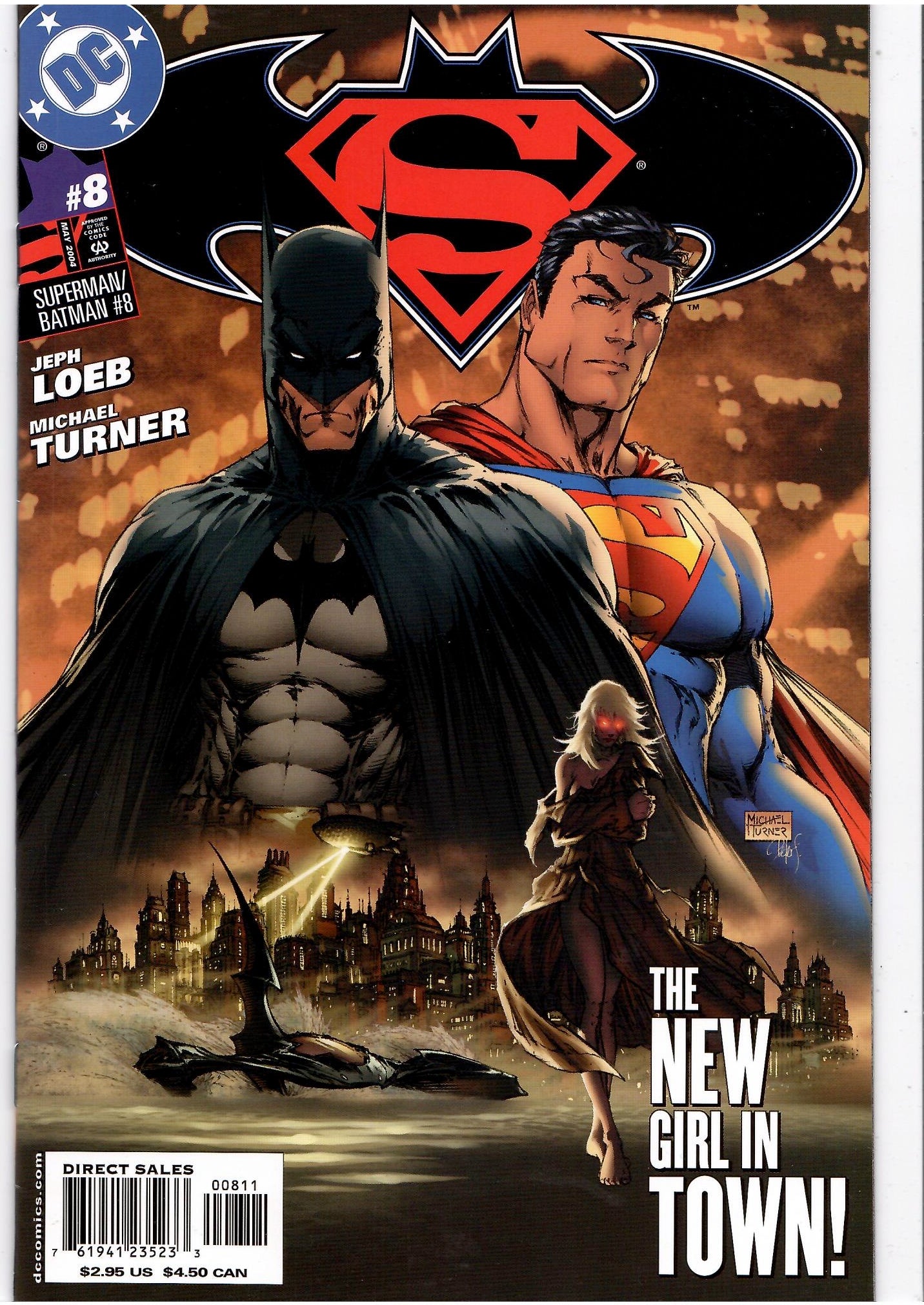 Superman/Batman #8-13 (2004) Intro Supergirl Turner art Very Fine