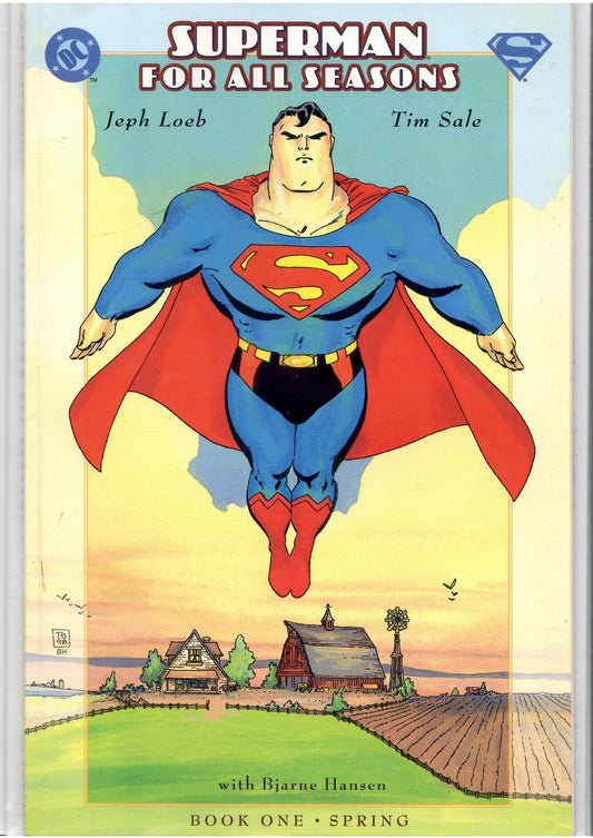 Superman for All Seasons #1-4 (1998) full set Classic Superman story by Loeb and Sale