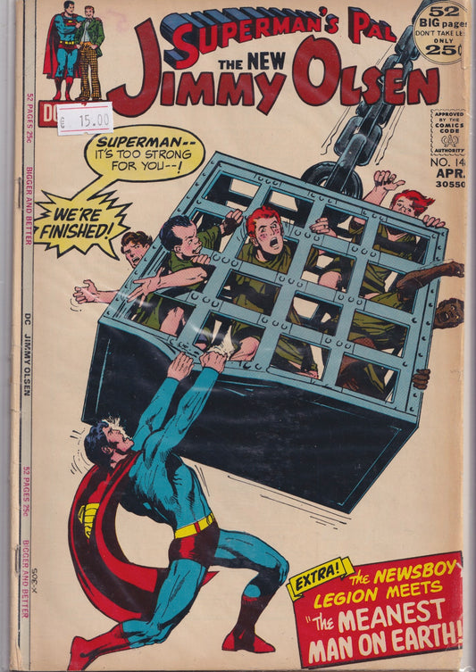 Superman's Pal Jimmy Olsen #148  (1972) Kirby 4 world  Fine -
