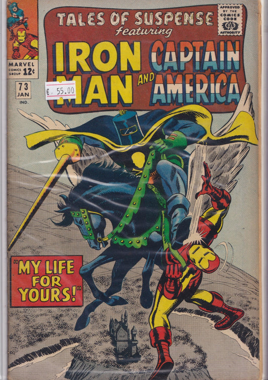 Tales of Suspense #73 (1966) Captain America /Iron Man Fine +