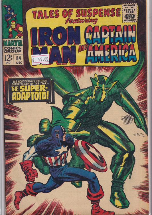 Tales of Suspense #84(1966) Captain America /Iron Man Fine+