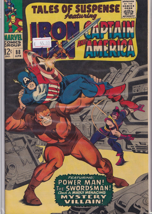 Tales of Suspense #88 (1967) Captain America /Iron Man Fine+