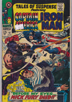 Tales of Suspense #92 (1967) Captain America /Iron Man Fine+