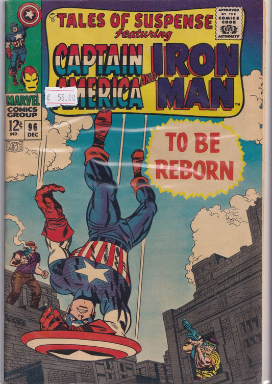 Tales of Suspense #96 (1967) Captain America /Iron Man Fine+