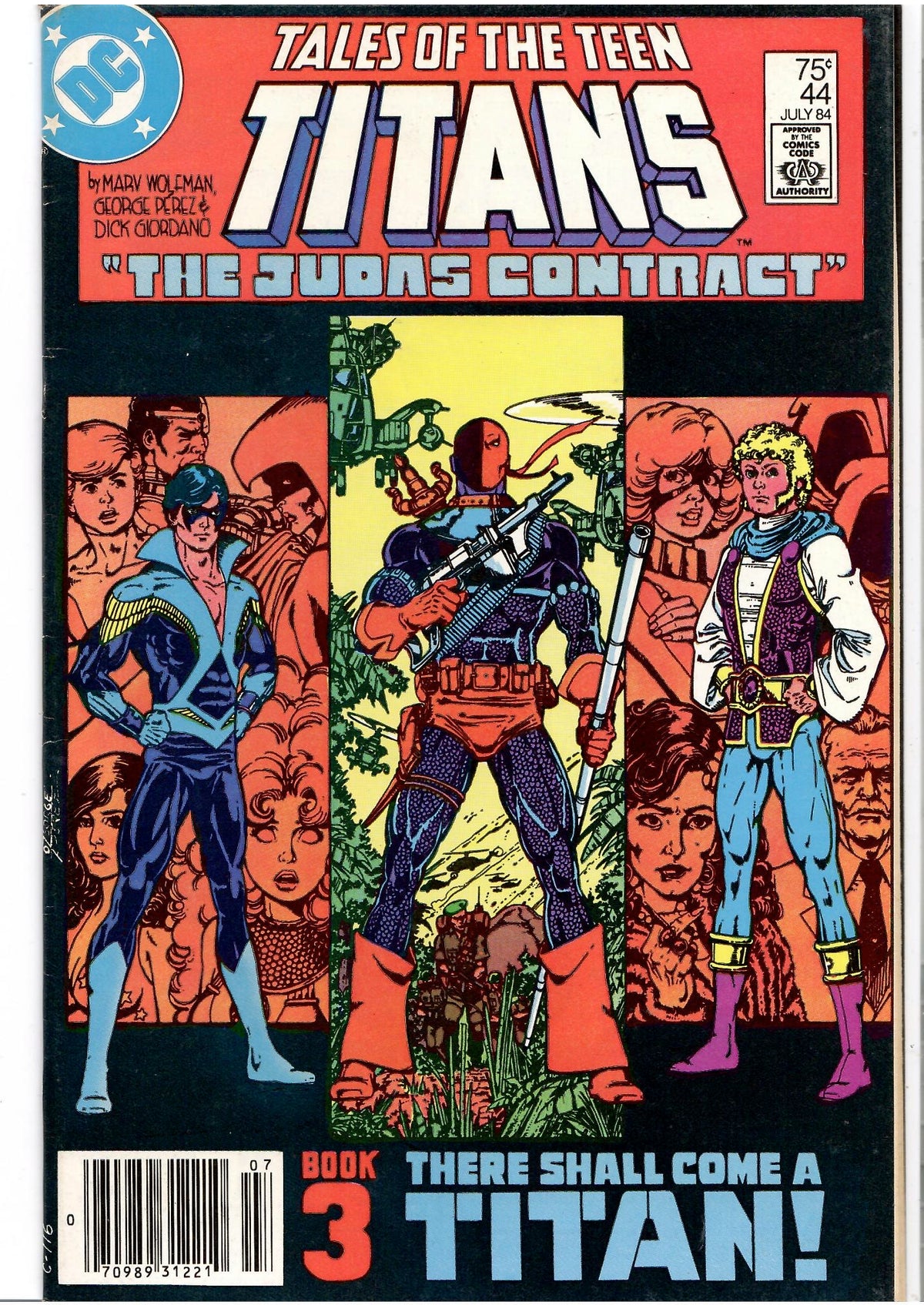 Tales of  the Teen Titans #44 (1984) 1° Nightwing Fine+ FCL