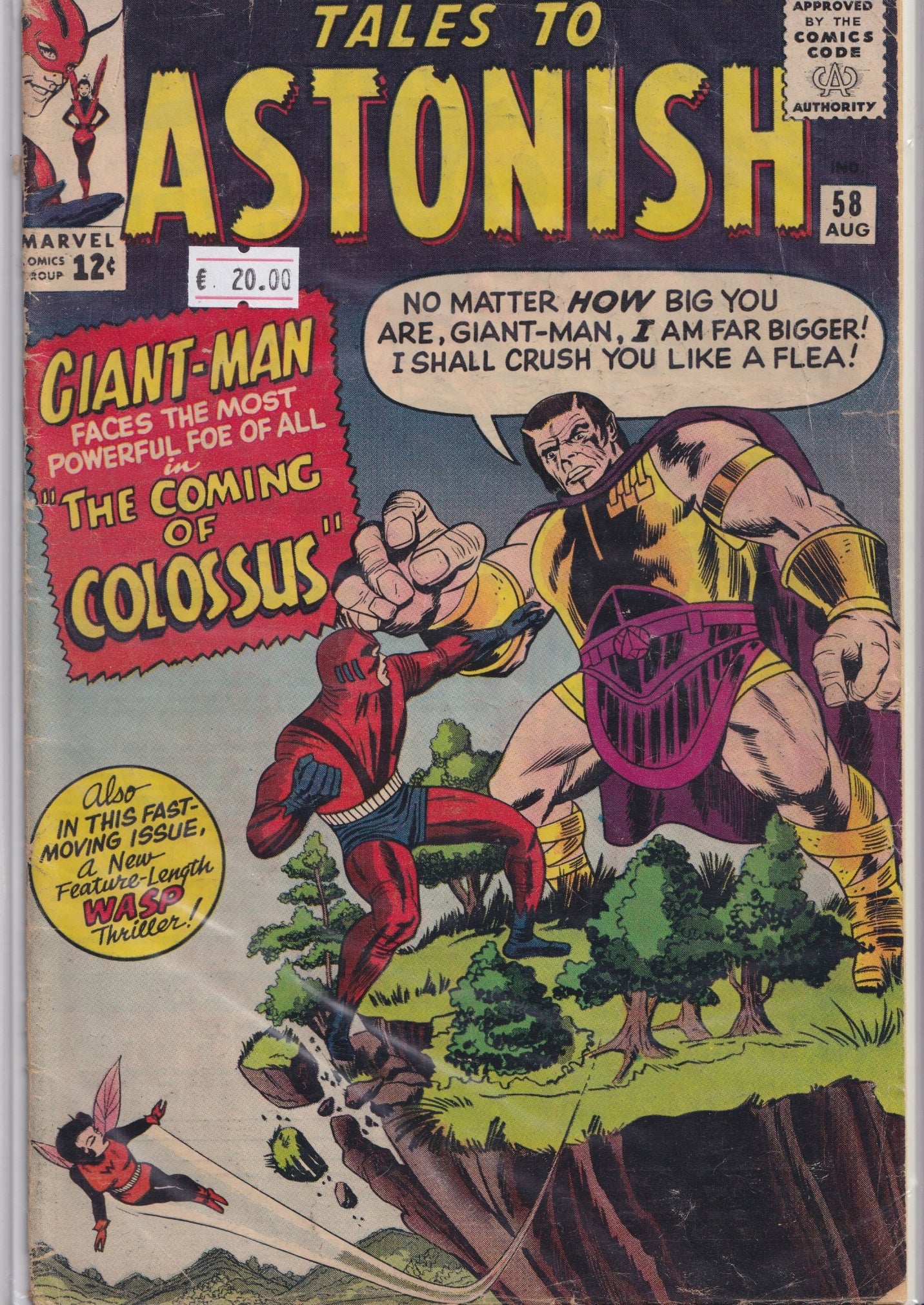 Tales to Astonish #58 (1964) Giant Man Good