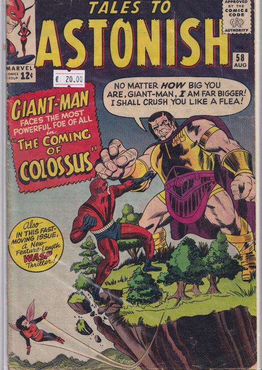 Tales to Astonish #58 (1964) Giant Man Good