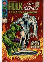 Tales to Astonish #93 (1967) Key  Classic Hulk vs Silver Surfer Good