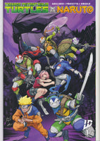 Teenage Mutant Ninja Turtles/Naruto #1-4 (2025) full set  Exclusive Crossover NM FCL