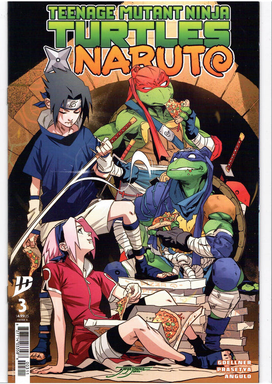 Teenage Mutant Ninja Turtles/Naruto #3 (2025) Exclusive Crossover NM