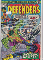 The Defenders #31 (1976)  Fine +