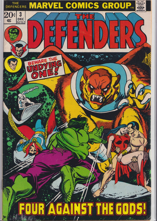 The Defenders #3 (1972) Fine+